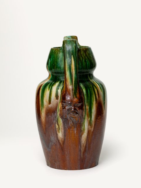 Henkelvase mit Masken XII, um 1905/06