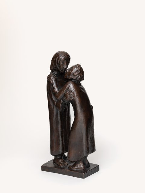 Das Wiedersehen (Thomas und Christus), 1926 (Guss zwischen 1930 und 1938)